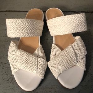 Anthropologie slide sandals